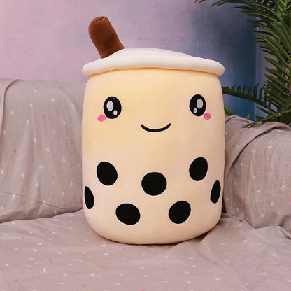 Bubble Boba Tea Cup Pillow: Plush, Stuffed, Popular