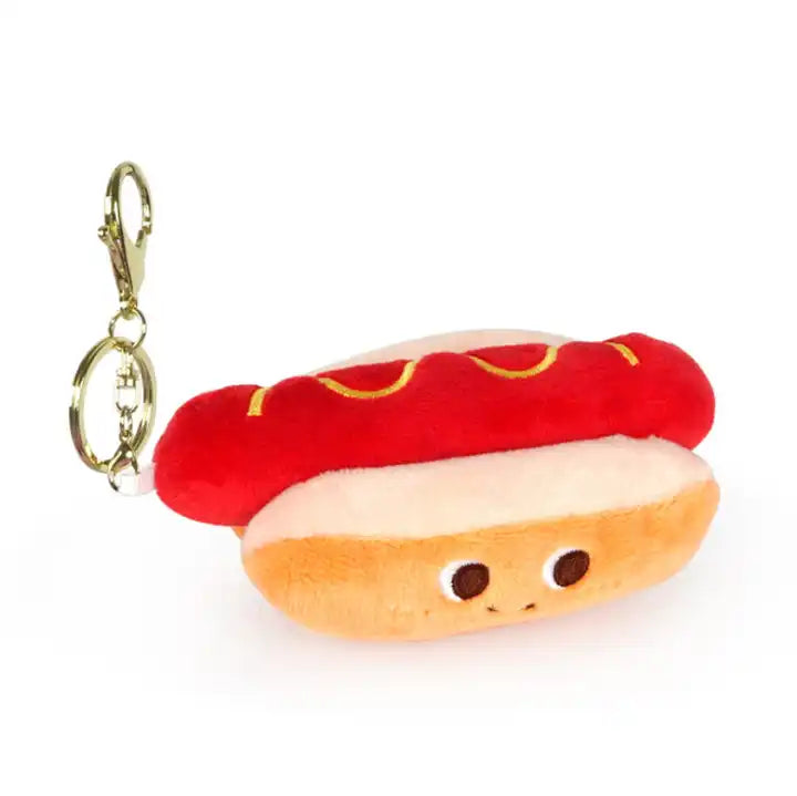 Adorable Food Plush Keychain Collection