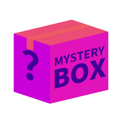Plushy Planet Surprise box: pink, magenta box, graphic/cartoon style